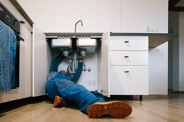 Professional Drain Cleaning technician working in Independence, LA